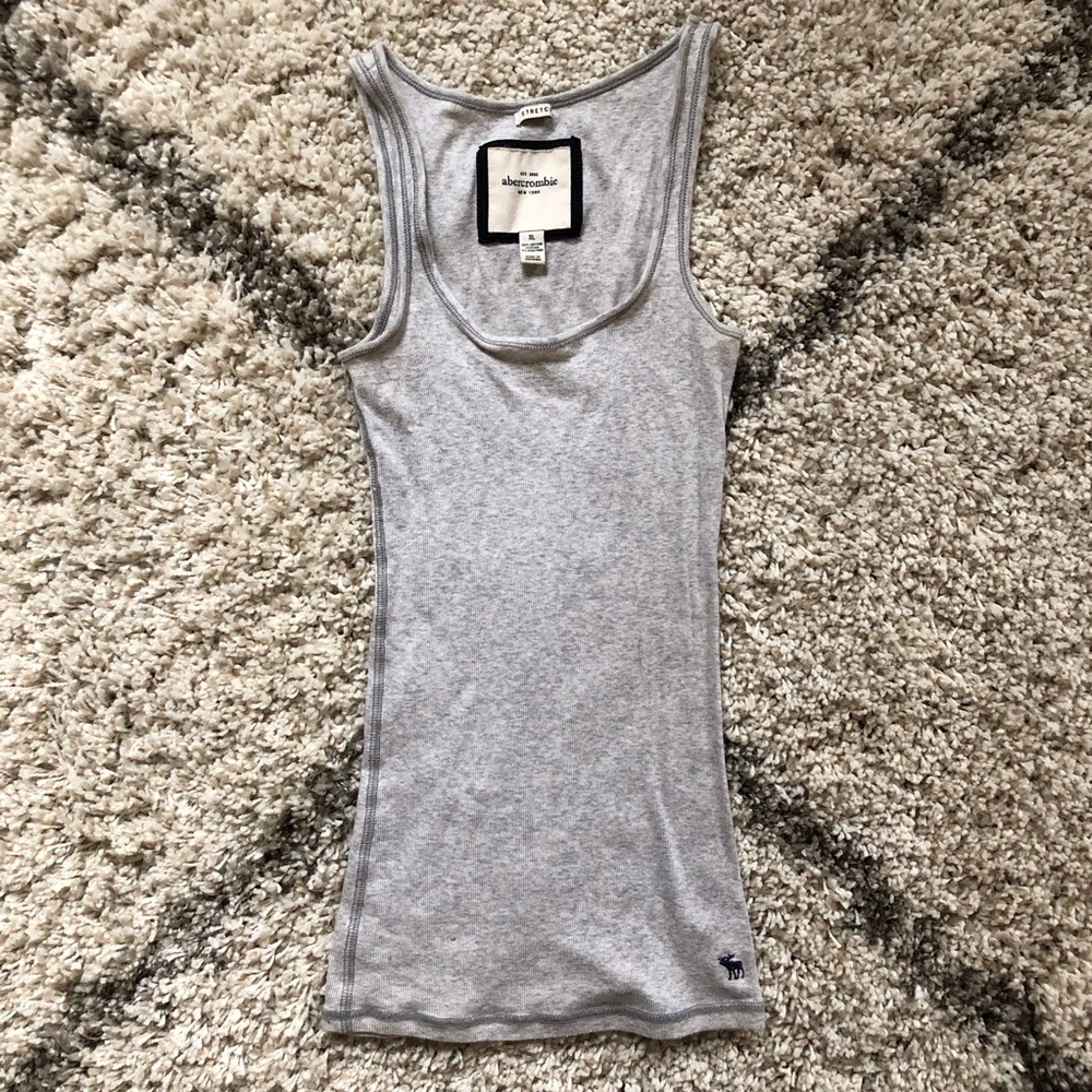 Abercrombie & Fitch Gray Tank Top